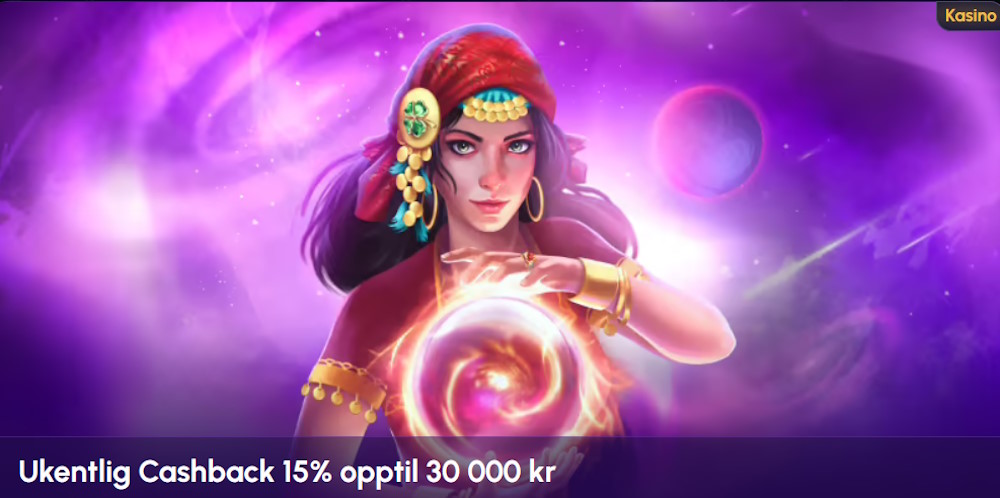 Cashback av Nova Jackpot Casino